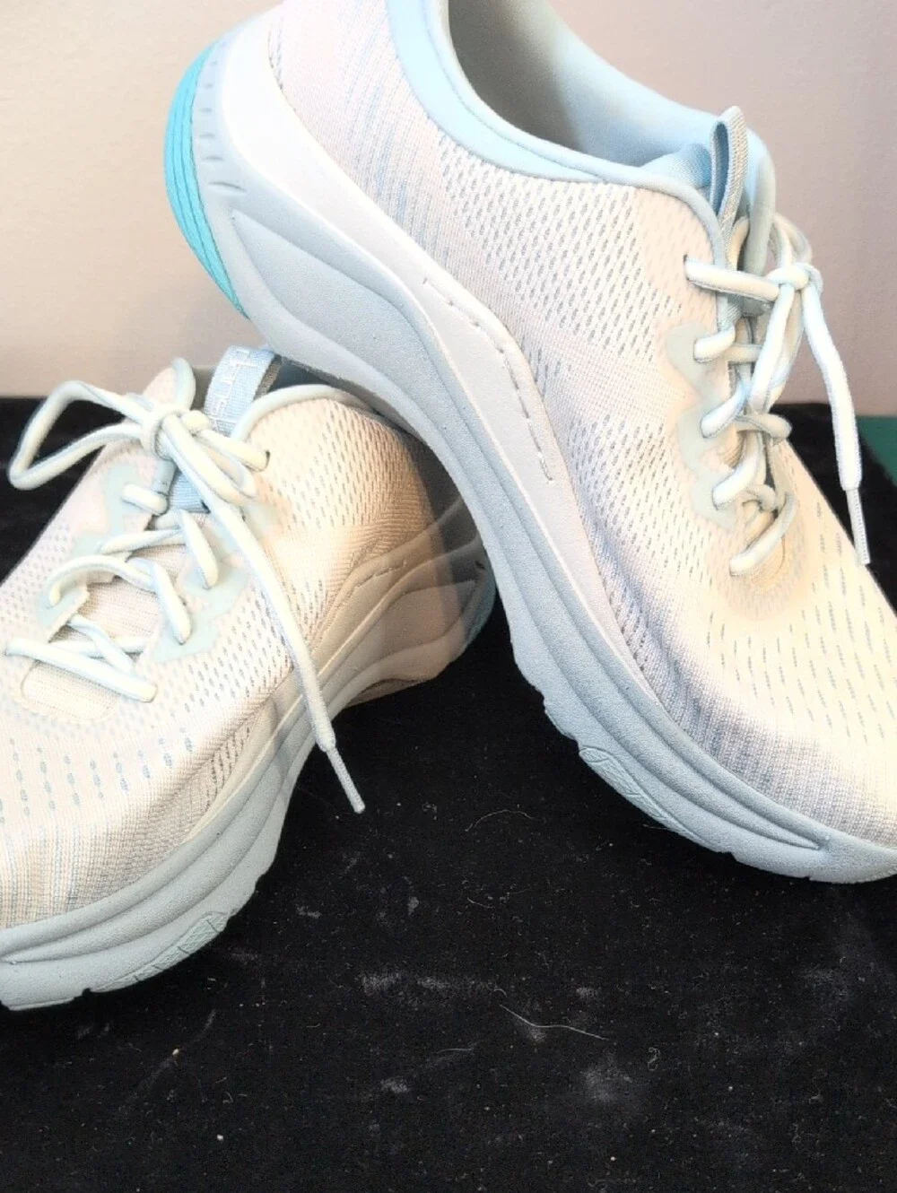 Dansko Pale Blue Women's Mesh Athletic Sneakers
